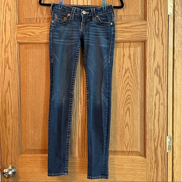 TRUE RELIGION Stella Skinny Jean SZ 23 - Picture 5 of 14
